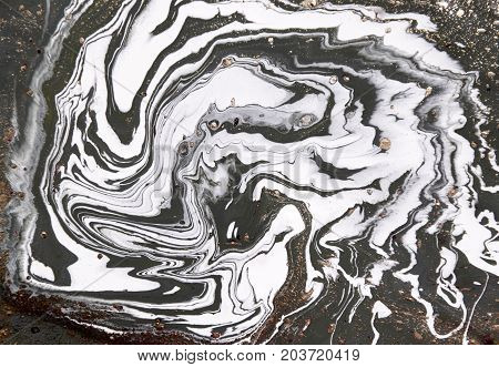 Marbled Abstract Background. Liquid Marble Pattern. Colorful Marble Backdrop. Golden Glitter Texture