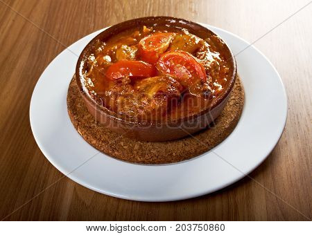 Chakhokhbili-chicke N With Tomatoes And Onions