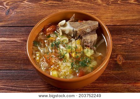 Russiancabbage Soup - Stchi