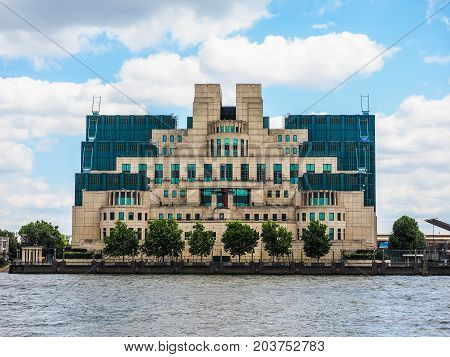 British Secret Service In London (hdr)