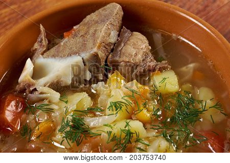 Russiancabbage Soup - Stchi