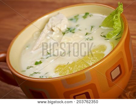 Avgolemono Or Egg-lemon