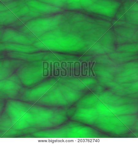 Dark veins green abstract seamless marble texture background