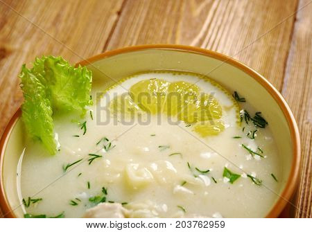 Avgolemono Or Egg-lemon