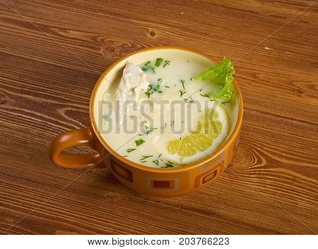 Avgolemono Or Egg-lemon