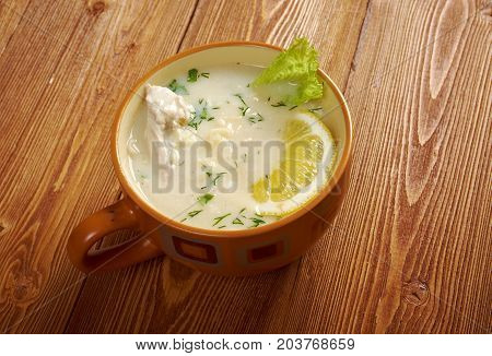 Avgolemono Or Egg-lemon