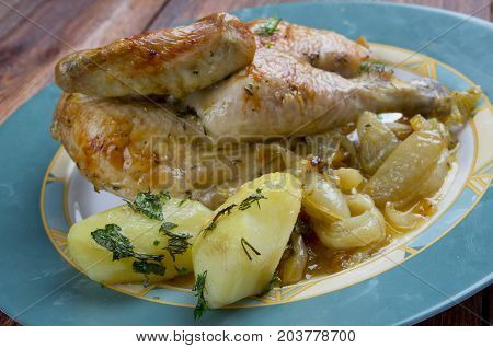 Poulet Aux Oignons