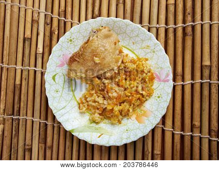 Curry Rice With Chicken