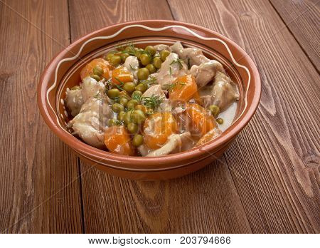Calf's Fricassee