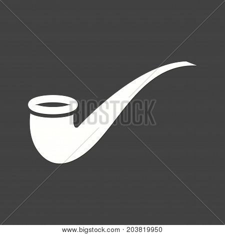 Pipe, smoking, pirate icon vector image. Can also be used for pirate. Suitable for use on web apps, mobile apps and print media.