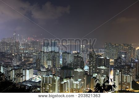 Night Of The Kowloon, Hong Kong Skyline