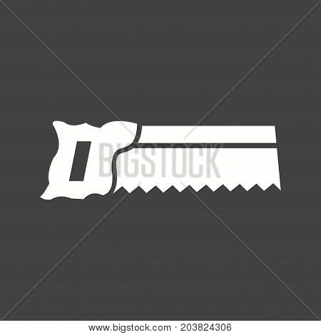 Saw, cut, tennon icon vector image. Can also be used for Hand Tools. Suitable for use on web apps, mobile apps and print media.