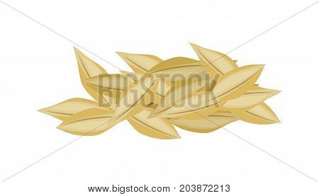 Ears of wheat. Vector eps 10. barley grain