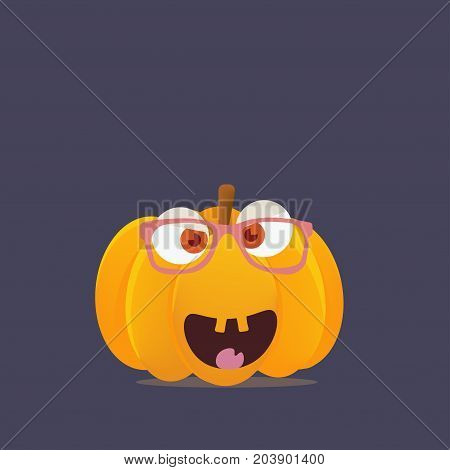Fall or Autumn Fest or Festival Pumpkin or squash character with boyish face. Great as a mascot for Fall Harvest Feast. Could be also used for Halloween evening materials.