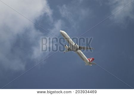 Airplane Takes Off