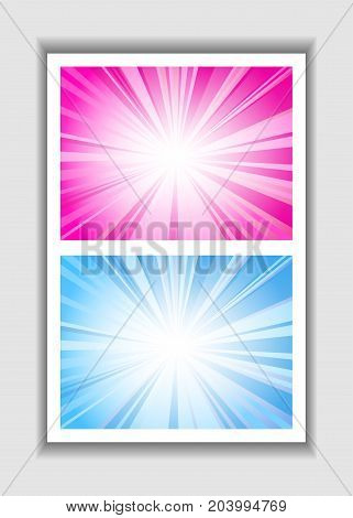 Abstract smooth light pink perspective background.on a white background