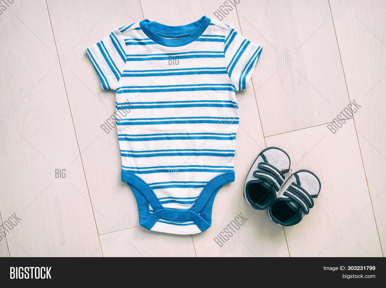 Blue Baby Boy Clothes Image Photo Free Trial Bigstock