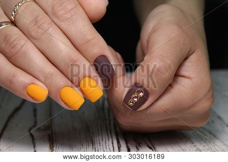 The Beauty Of The Natural Nails. Perfect Clean Manicure