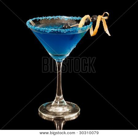 Mustikka sitruuna Martini