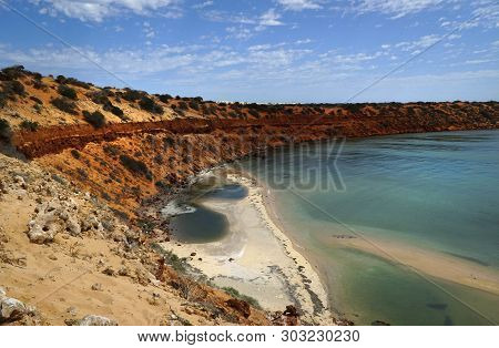 Skipjack Point Is In Francois National Park Western Australia.colors Of The Cliffs Are Awesome
