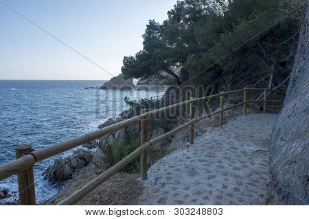 Cala De Sant Francesc In Blanes, Costa Brava