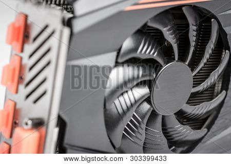 Pc Gaming Graphic Card Gpu Close Up