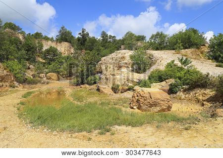 Ta Pa Hill, Near Tuc Dup Mountain In An Giang Province Of Vietnam