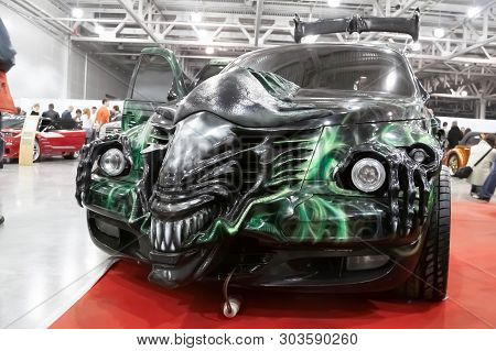 Moscow, Russia - May 25, 2019: Tuned And Stylized As 