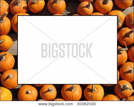Pumpkins frame
