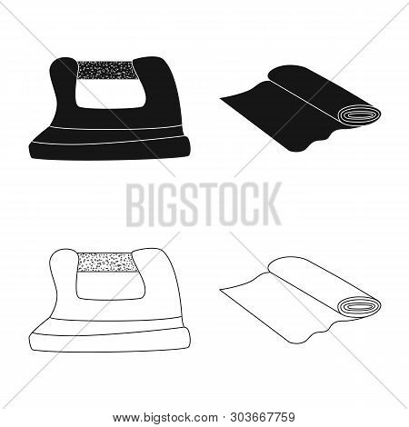 Vector Illustration Of Craft And Handcraft Icon. Collection Of Craft And Industry Vector Icon For St