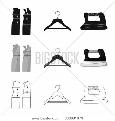Vector Illustration Of Craft And Handcraft Symbol. Collection Of Craft And Industry Vector Icon For 