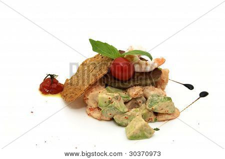 Gekochter Fisch
