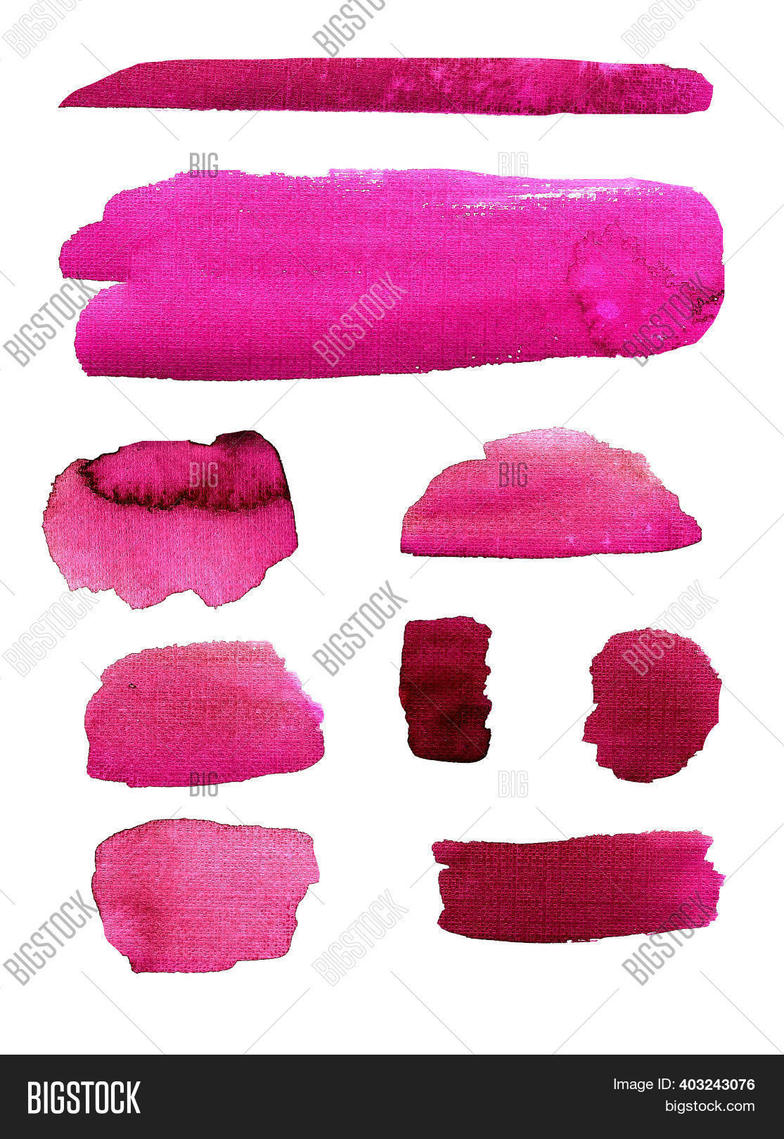 Pink Watercolor Image & Photo (Free Trial) Bigstock