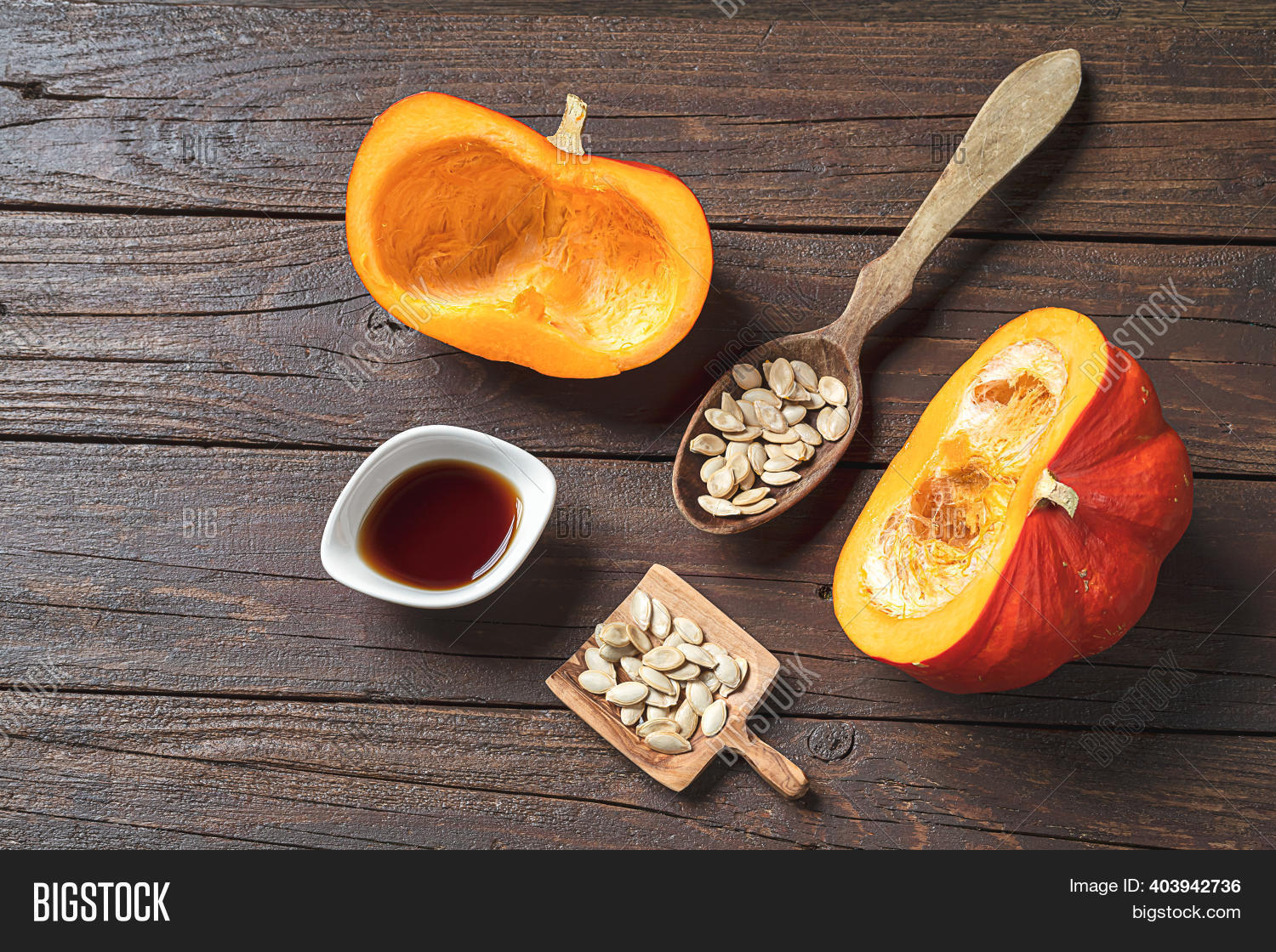 Pumpkin Seed Oil White Image &amp; Photo (Free Trial) | Bigstock