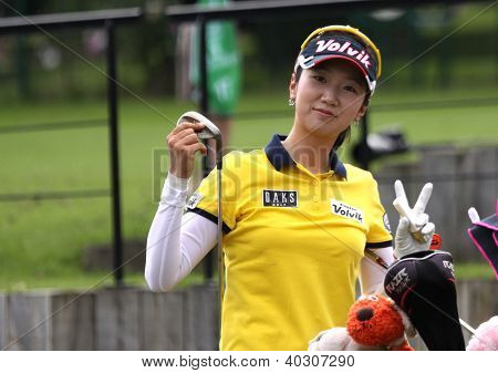Kyeong Bae (KOR) Evian Masters golf Cup 2011