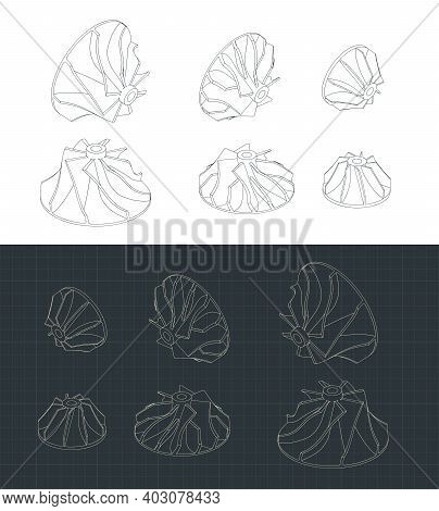 Turbine Impellers Drawings Set
