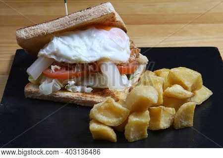 Egg Asparagus Sandwich
