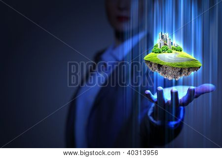 Paesaggio urbano moderno