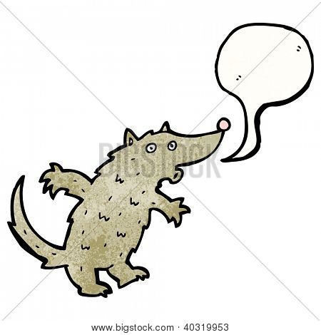 dessin animé wolf sifflement