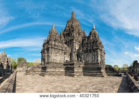 Candi Sewu Buddyjski kompleks w Jawa, Indonezja