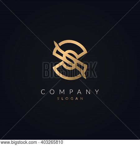 Initial Letter S Logo Design, S Letter Logo, Technology Company Concept And Idea S Logo, Data, Vecto