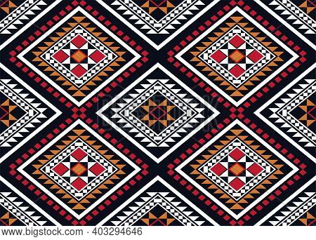Geometric Ethnic Pattern Traditional Design For Background,carpet,wallpaper,clothing,wrapping,batik,