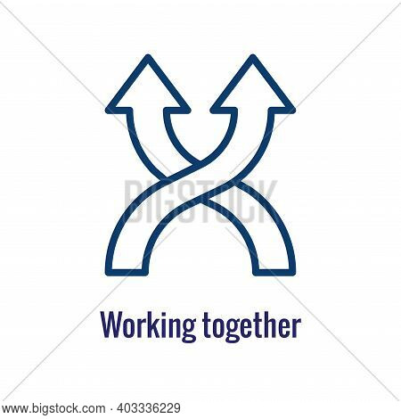 Companies Merging Together, One Buying Out The Other & Icon Set Banner
