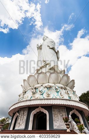 Lady Buddha Pagoda In Son Tra Vietnam