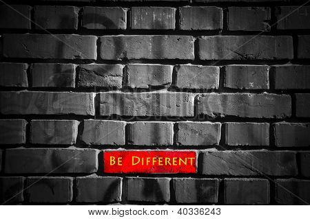 Ser diferente