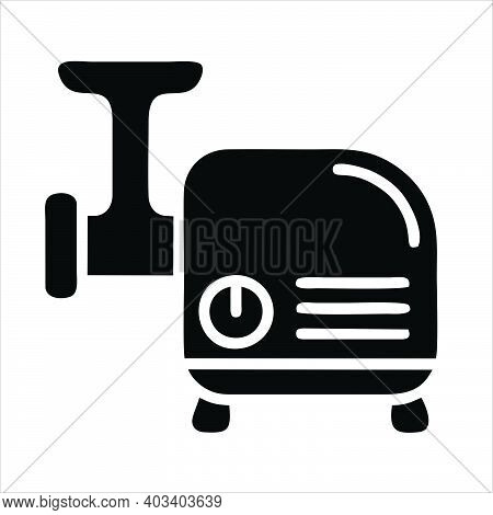 Meat Grinder Icon. Simple Element From Kitchen Appliances Collection. Creative Meat Grinder Icon For