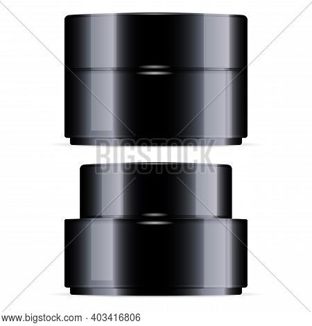 Download Black Cream Jar Vector Photo Free Trial Bigstock