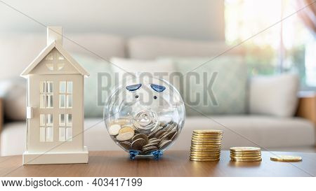 Property Investment, House Mortgage Financial Planning And Real Estate Home Refinancing Concept With