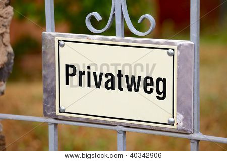 Privat tapa