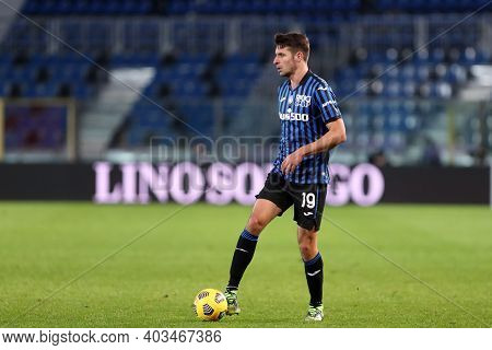 Bergamo, Italy. 06th January 2021. Berat Djimsiti Of Atalanta Calcio   During  The Serie A Match Bet